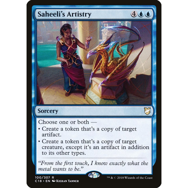 Saheeli's Artistry [Commander 2018]