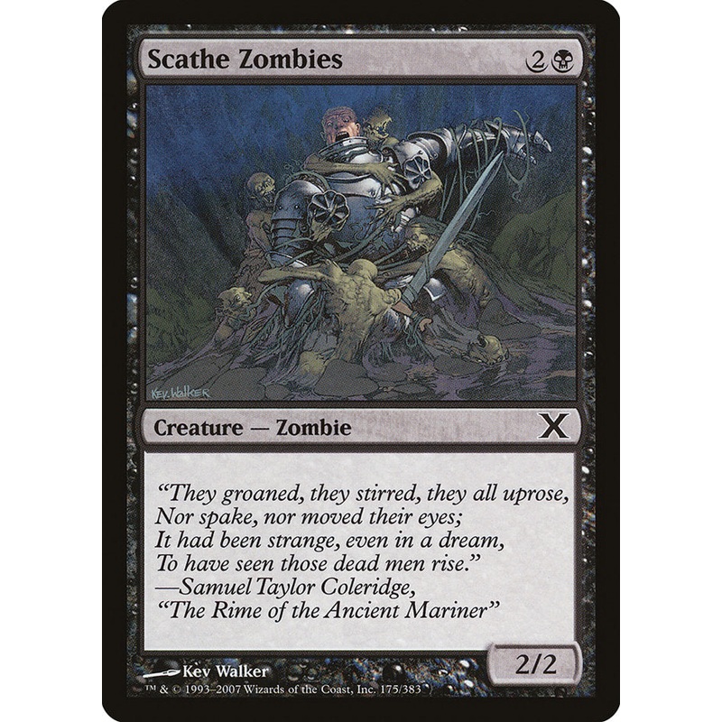 Scathe Zombies [Tenth Edition]
