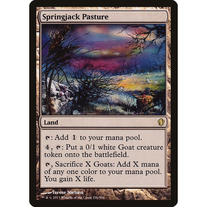 Springjack Pasture [Commander 2013]