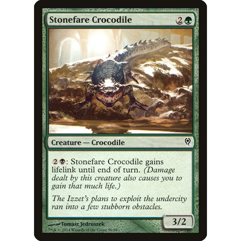 Stonefare Crocodile [Duel Decks: Jace vs. Vraska]