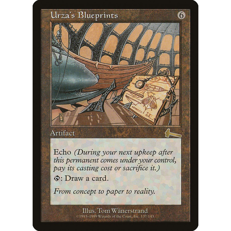Urza's Blueprints [Urza's Legacy]