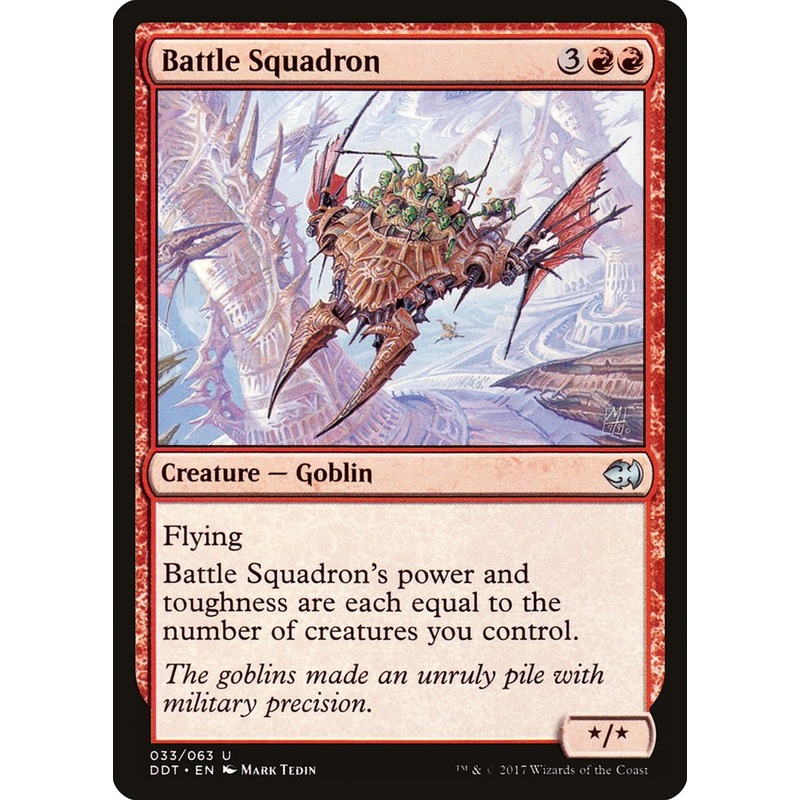 Battle Squadron [Duel Decks: Merfolk vs. Goblins]