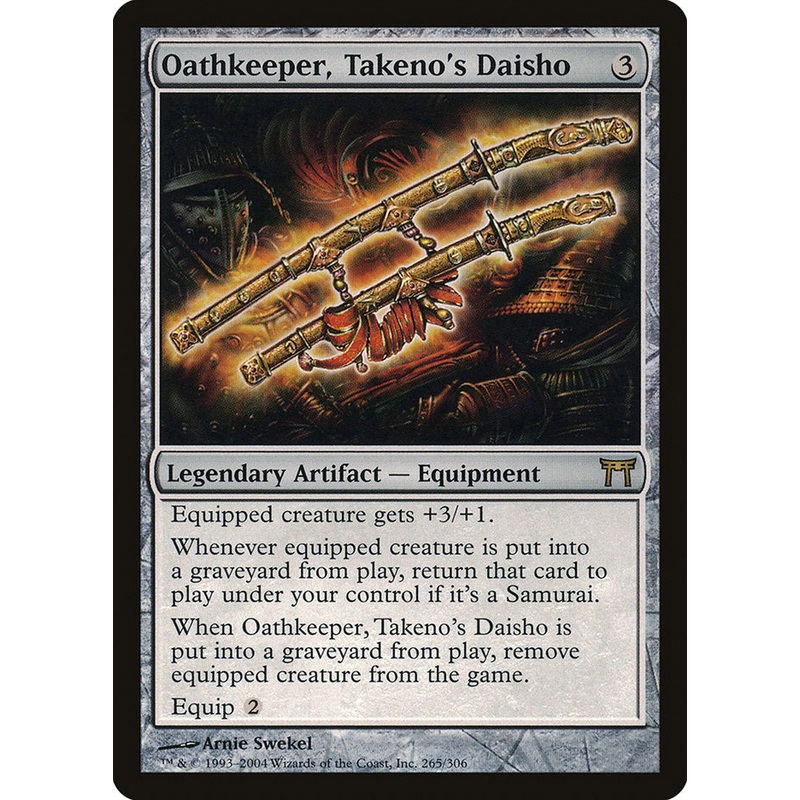 Oathkeeper, Takeno's Daisho [Champions of Kamigawa]