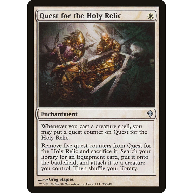 Quest for the Holy Relic [Zendikar]