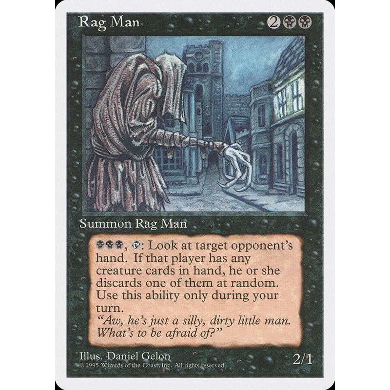 Rag Man [Fourth Edition]