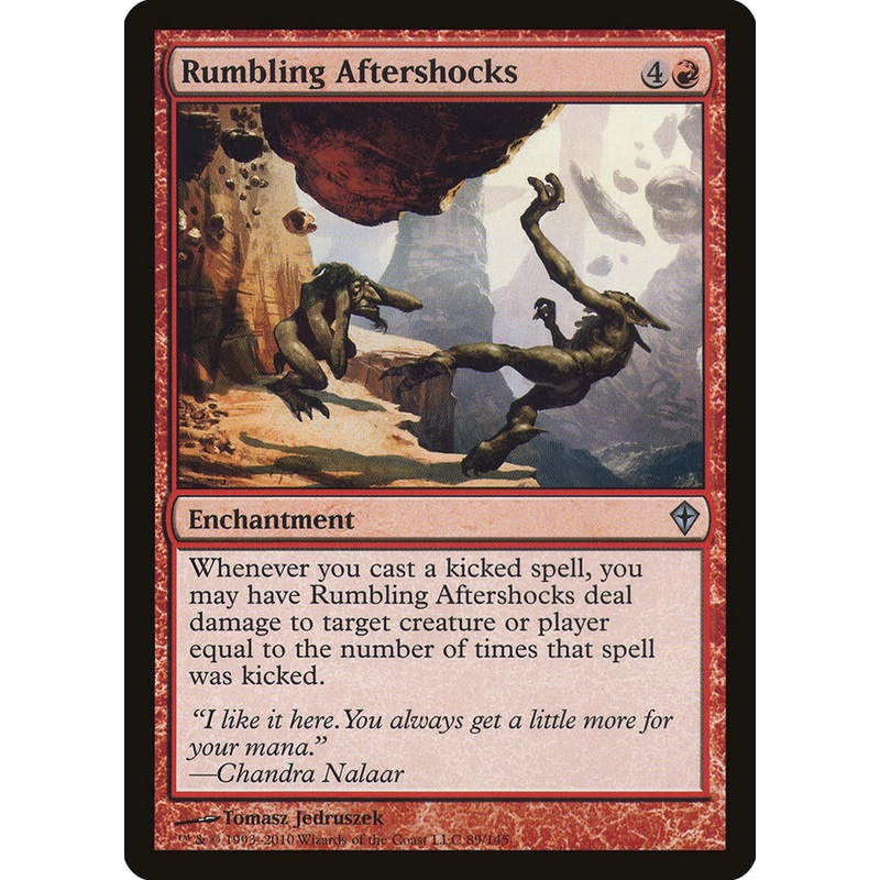Rumbling Aftershocks [Worldwake]