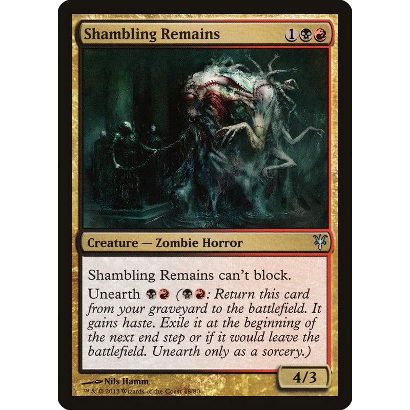 Shambling Remains [Duel Decks: Sorin vs. Tibalt]
