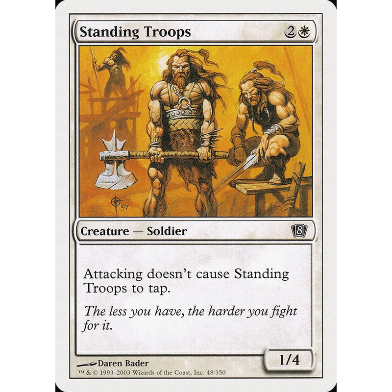 Standing Troops [Eighth Edition]