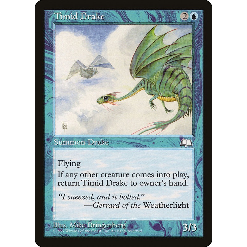 Timid Drake [Weatherlight]