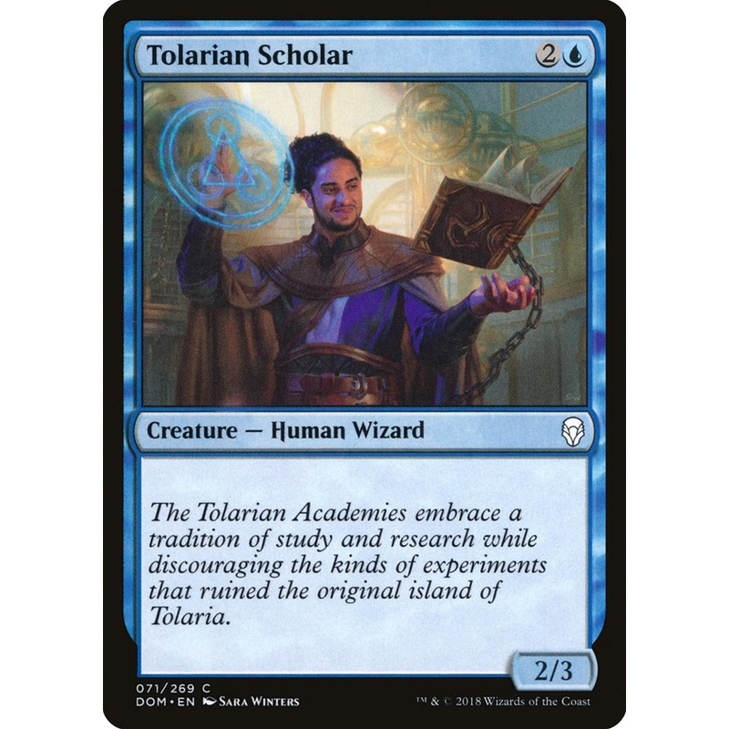 Tolarian Scholar [Dominaria]