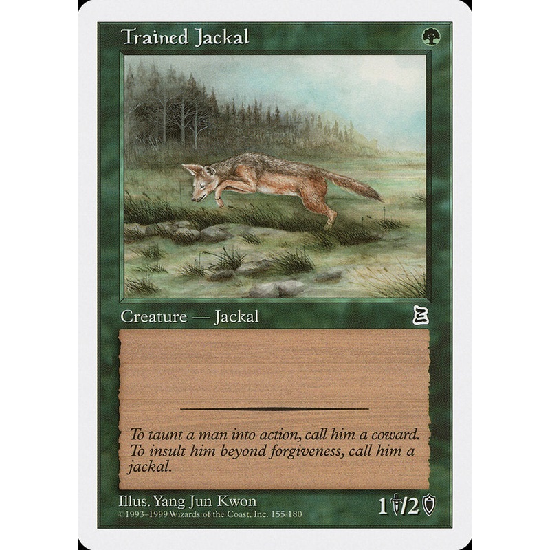 Trained Jackal [Portal Three Kingdoms]