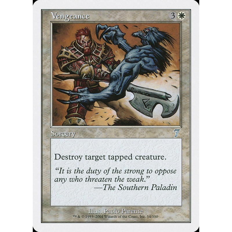 Vengeance [Seventh Edition]