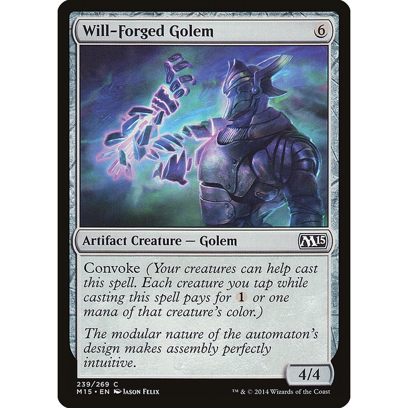 Will-Forged Golem [Magic 2015]