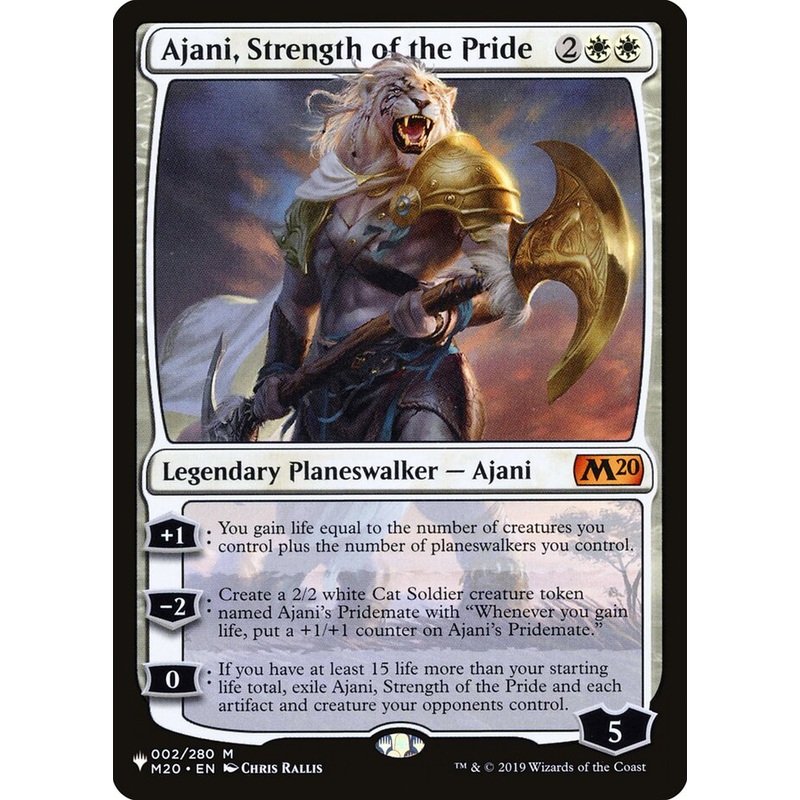 Ajani, Strength of the Pride [The List]
