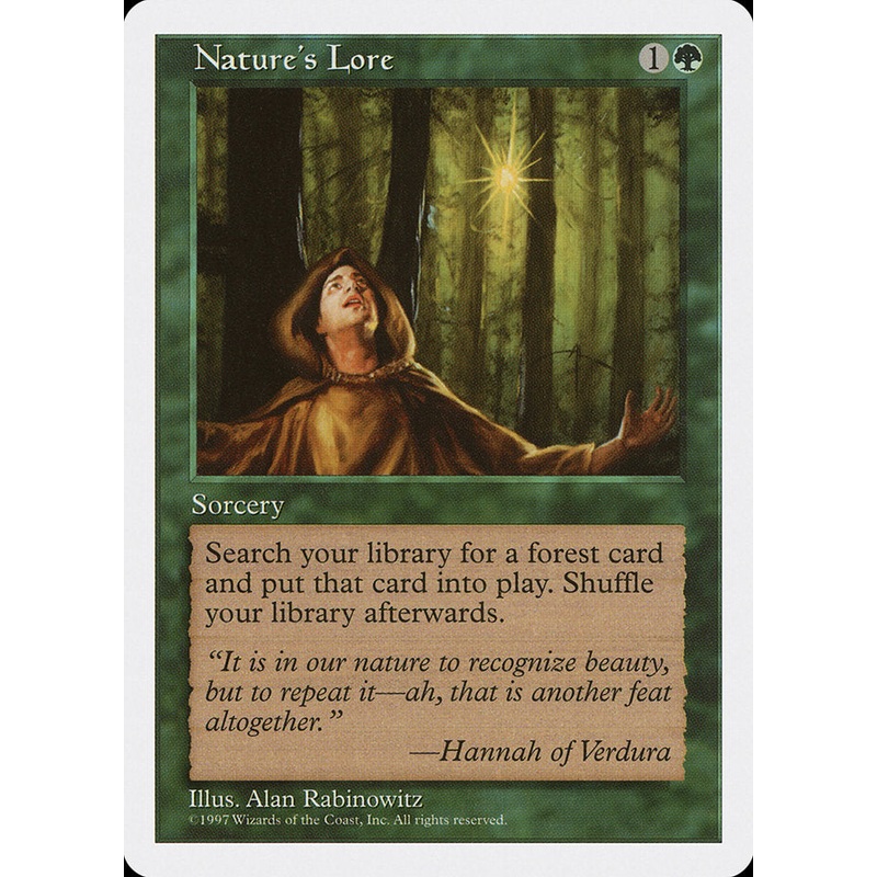 Nature's Lore [Fifth Edition]