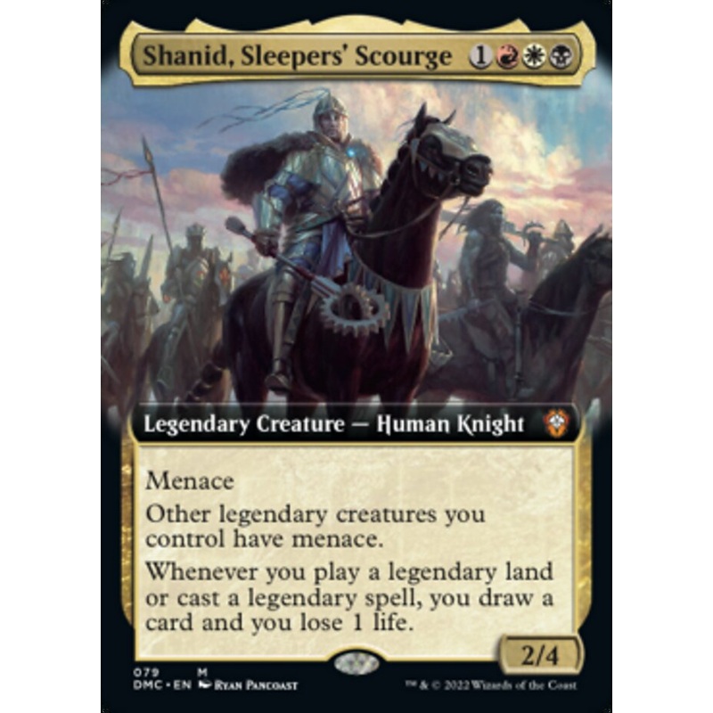 Shanid, Sleepers' Scourge (Extended Art) [Dominaria United Commander]