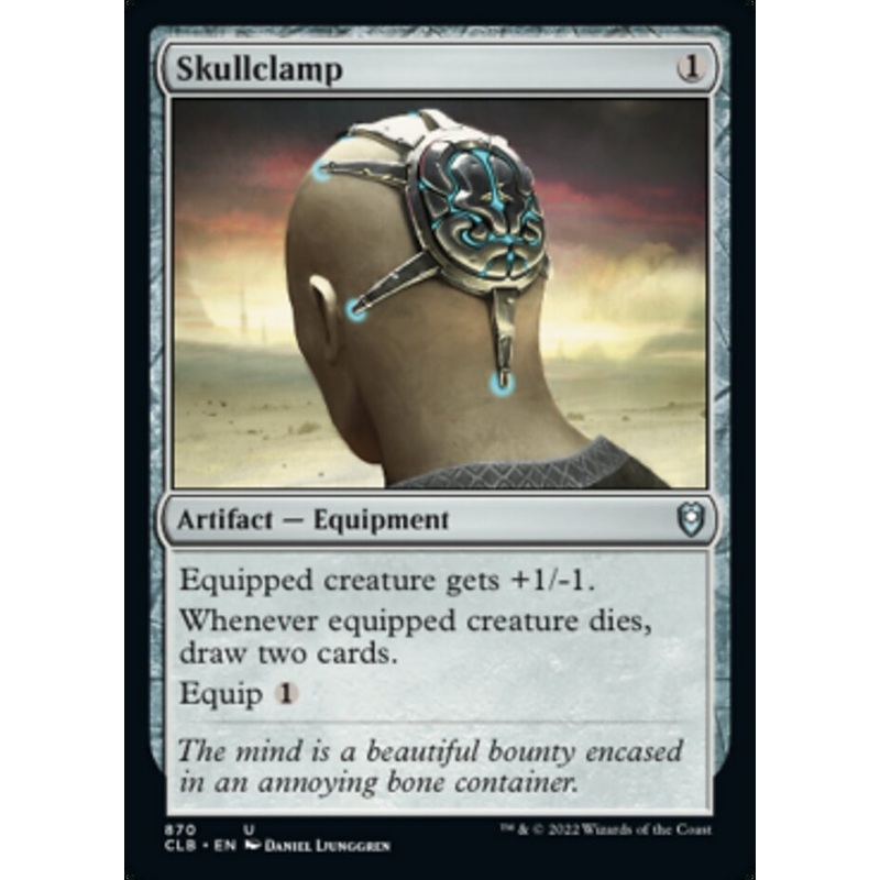 Skullclamp [Commander Legends: Battle for Baldur's Gate]