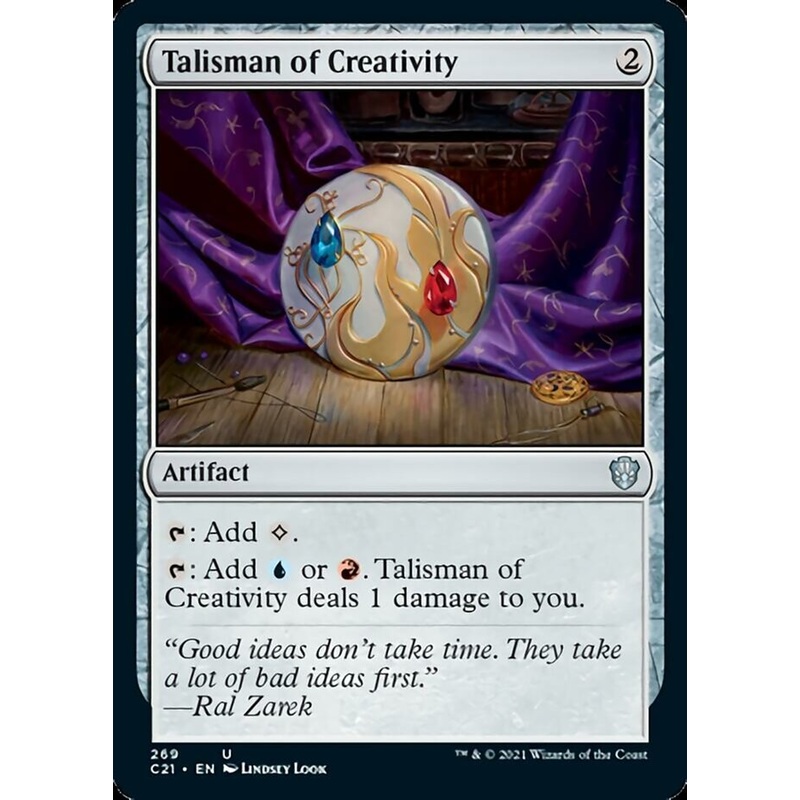 Talisman of Creativity [Commander 2021]