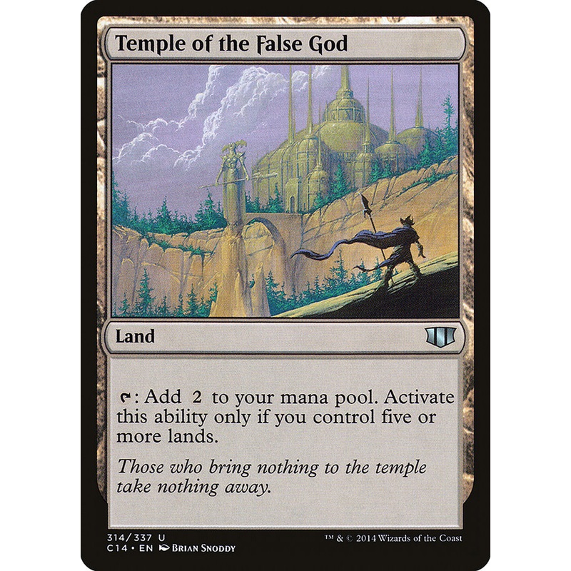 Temple of the False God [Commander 2014]