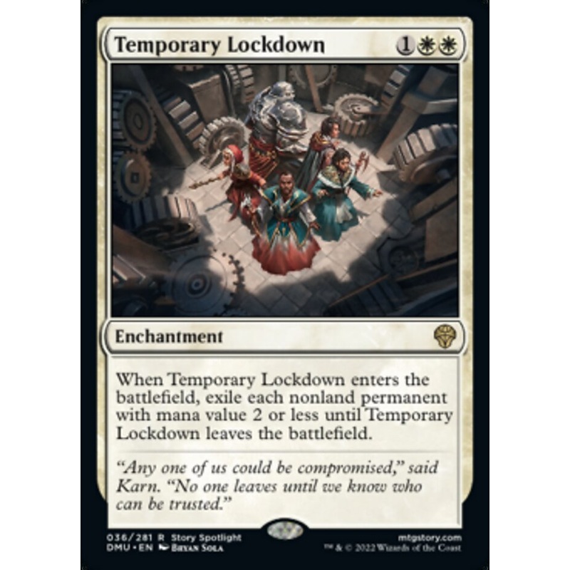 Temporary Lockdown [Dominaria United]
