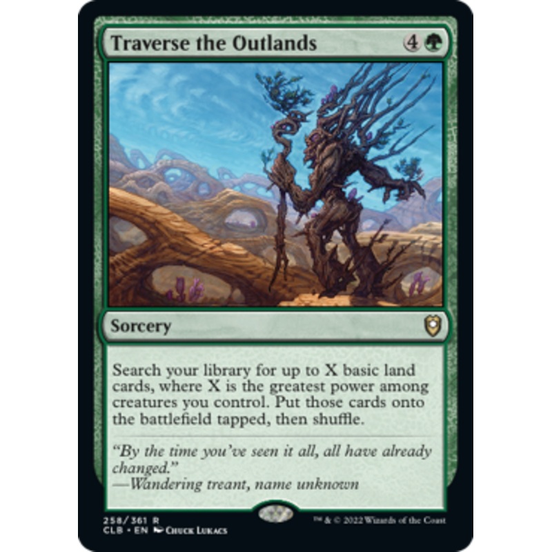 Traverse the Outlands [Commander Legends: Battle for Baldur's Gate]
