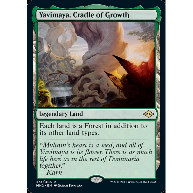 Yavimaya, Cradle of Growth [Modern Horizons 2]