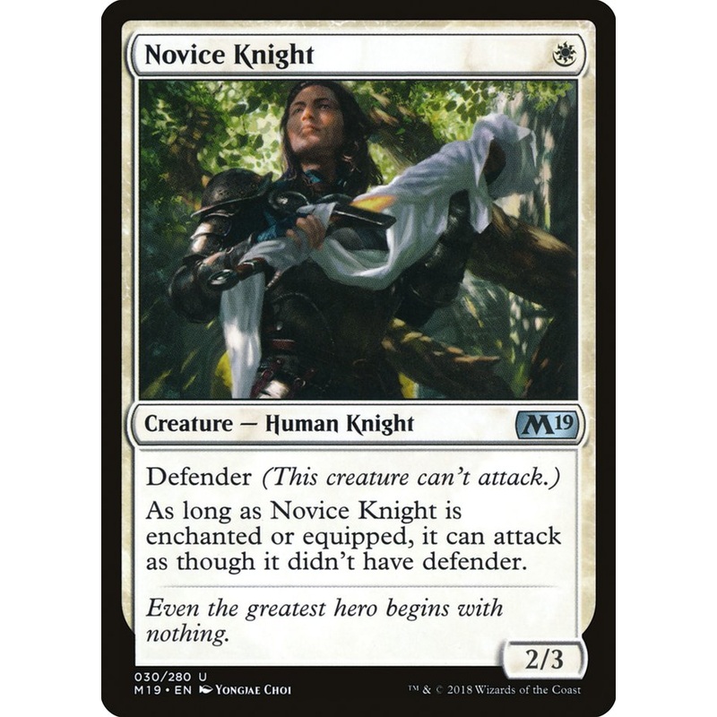 Novice Knight [Core Set 2019]