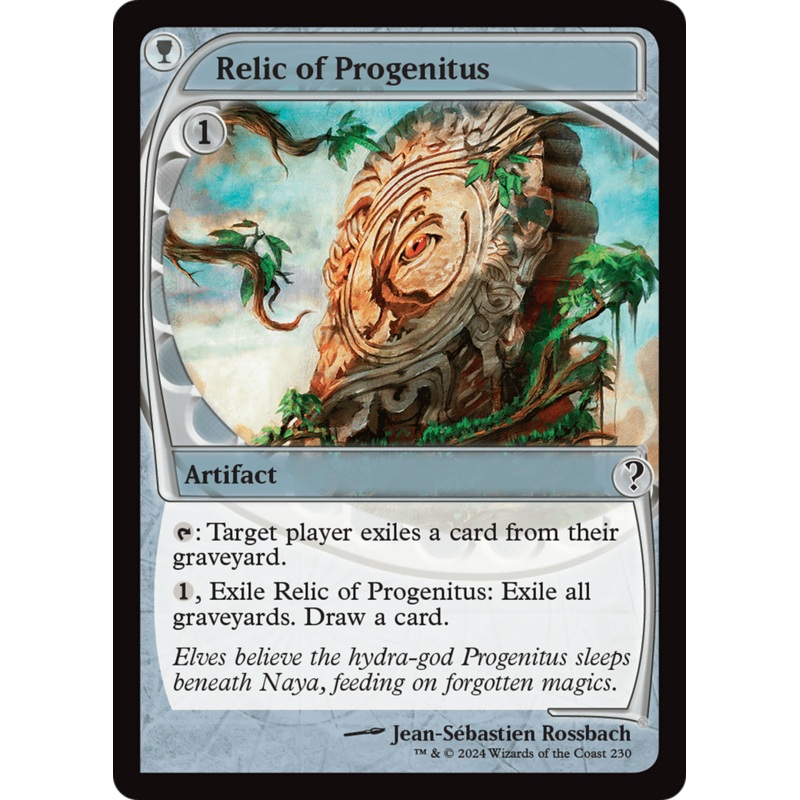 Relic of Progenitus (Future Sight) [Mystery Booster 2]