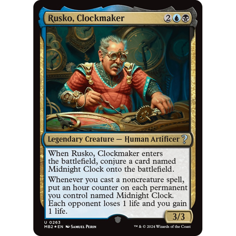 Rusko, Clockmaker [Mystery Booster 2]