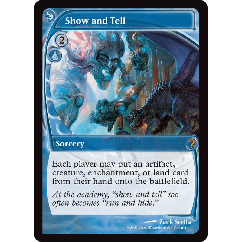 Show and Tell (Future Sight) [Mystery Booster 2]