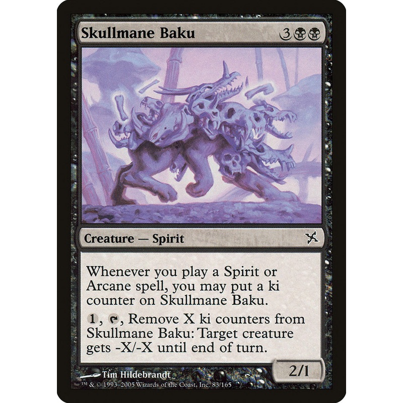 Skullmane Baku [Betrayers of Kamigawa]