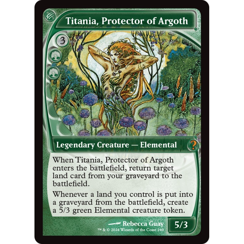 Titania, Protector of Argoth (Future Sight) [Mystery Booster 2]