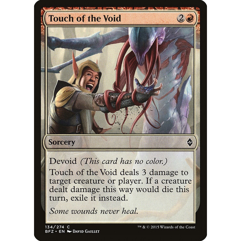 Touch of the Void [Battle for Zendikar]