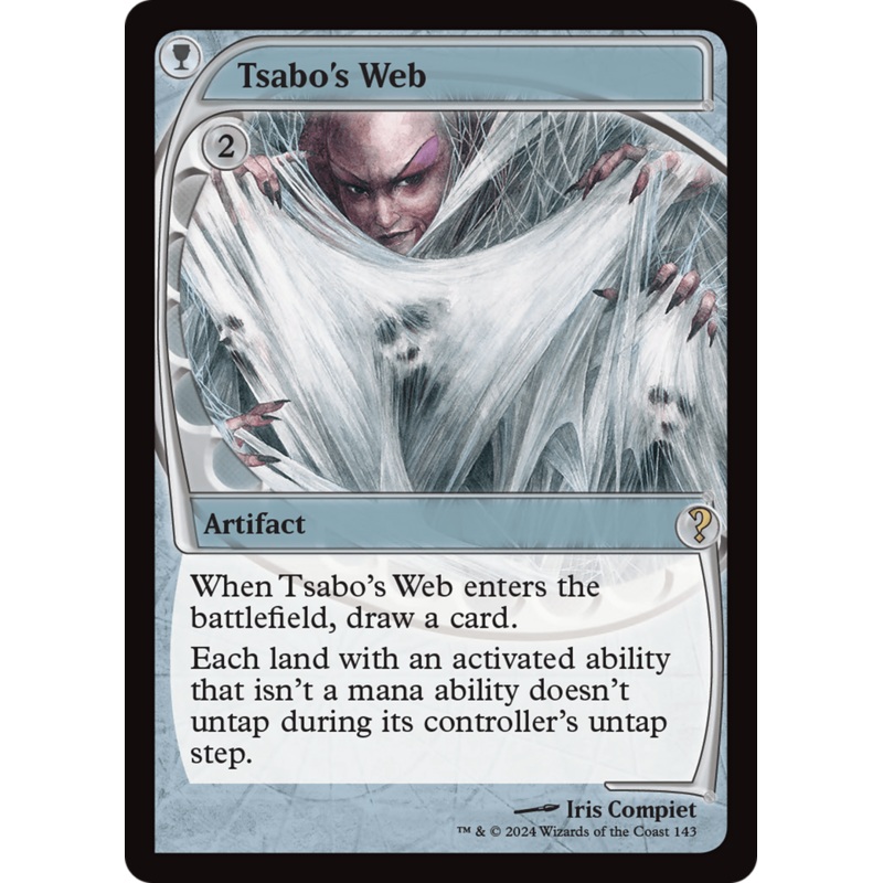 Tsabo's Web (Future Sight) [Mystery Booster 2]