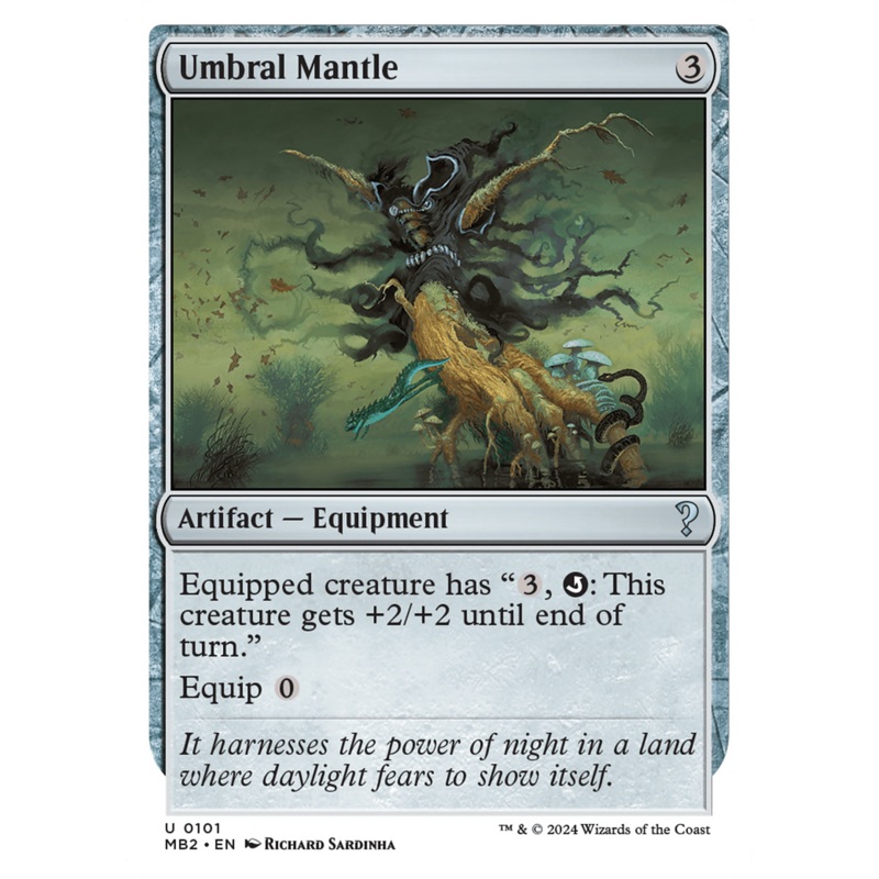 Umbral Mantle (White Border) [Mystery Booster 2]