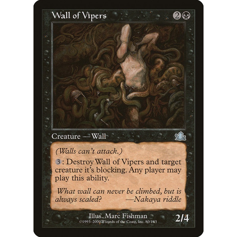 Wall of Vipers [Prophecy]