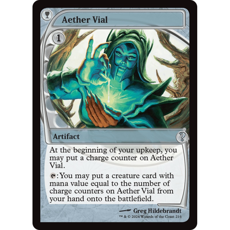 Aether Vial (Future Sight) [Mystery Booster 2]