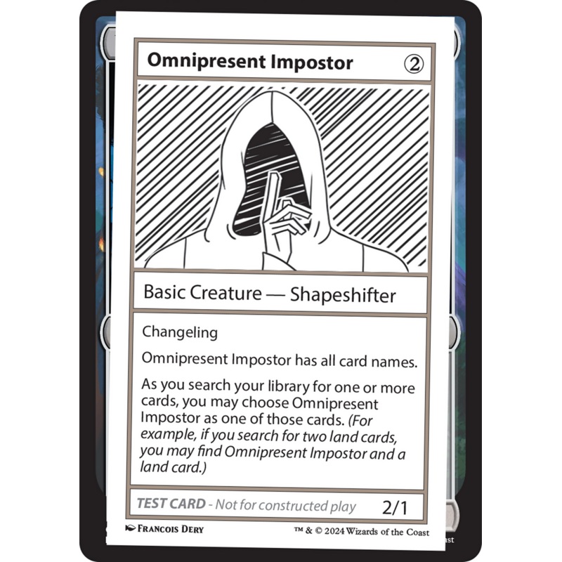Omnipresent Impostor [Mystery Booster 2 Playtest Cards]