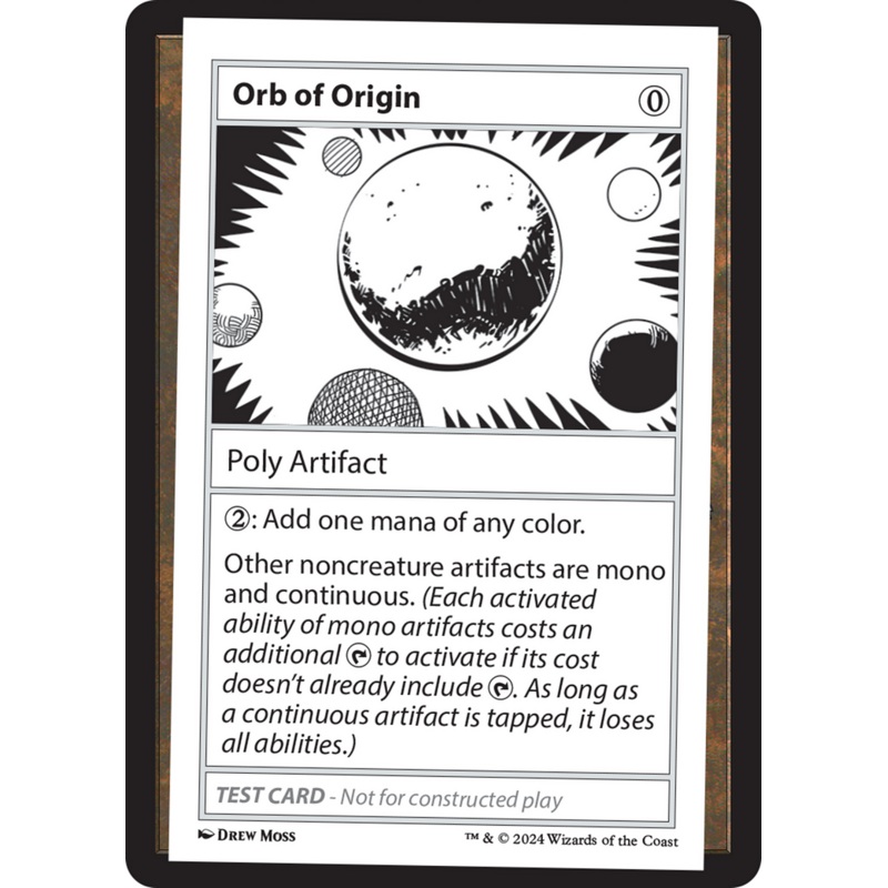 Orb of Origin [Mystery Booster 2 Playtest Cards]