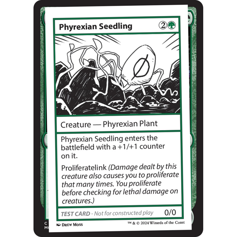 Phyrexian Seedling [Mystery Booster 2 Playtest Cards]