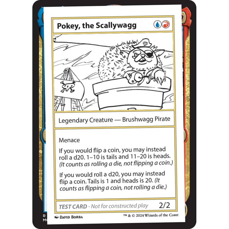 Pokey, the Scallywagg [Mystery Booster 2 Playtest Cards]