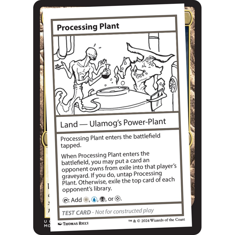 Processing Plant [Mystery Booster 2 Playtest Cards]