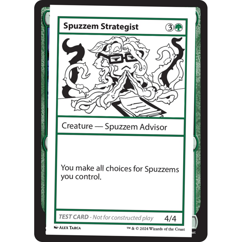 Spuzzem Strategist [Mystery Booster 2 Playtest Cards]