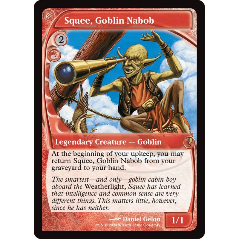 Squee, Goblin Nabob (Future Sight) [Mystery Booster 2]