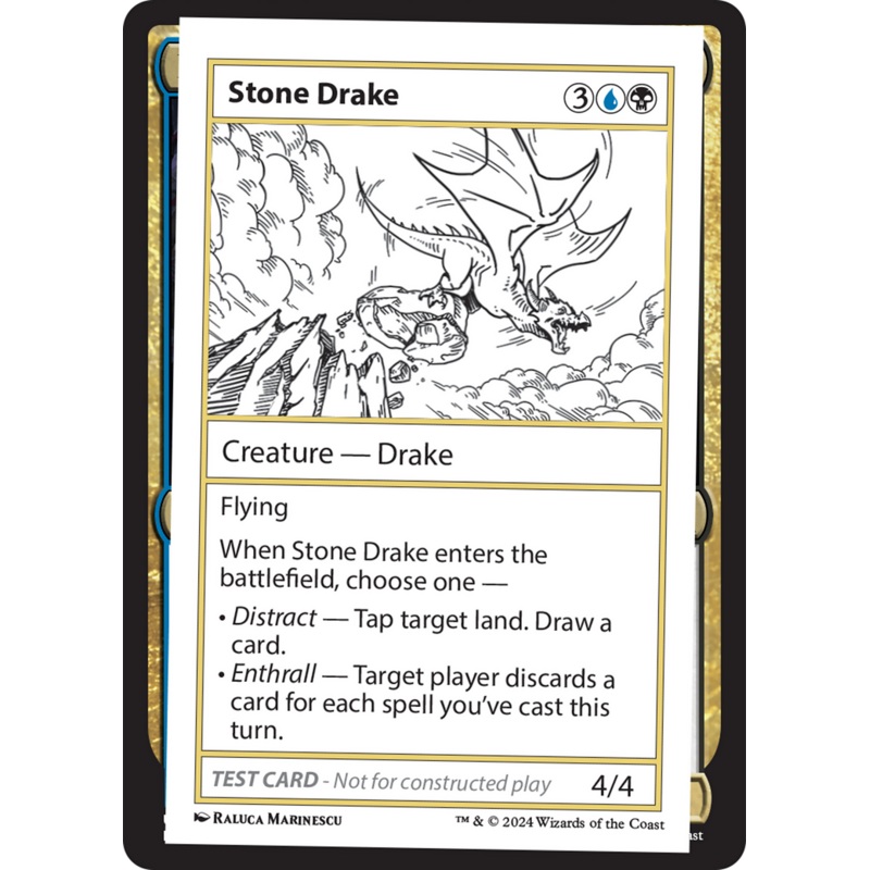 Stone Drake [Mystery Booster 2 Playtest Cards]
