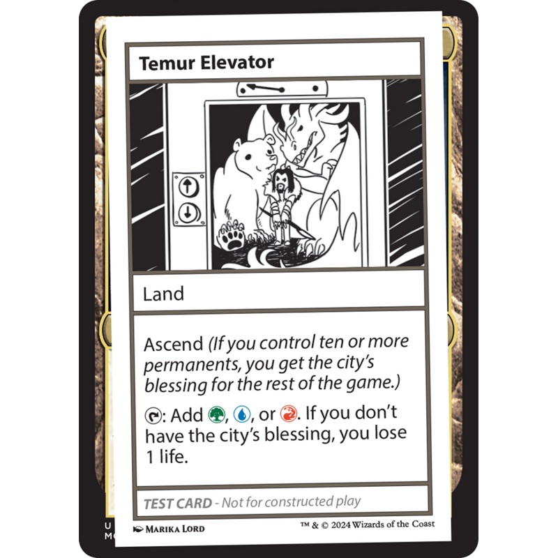 Temur Elevator [Mystery Booster 2 Playtest Cards]