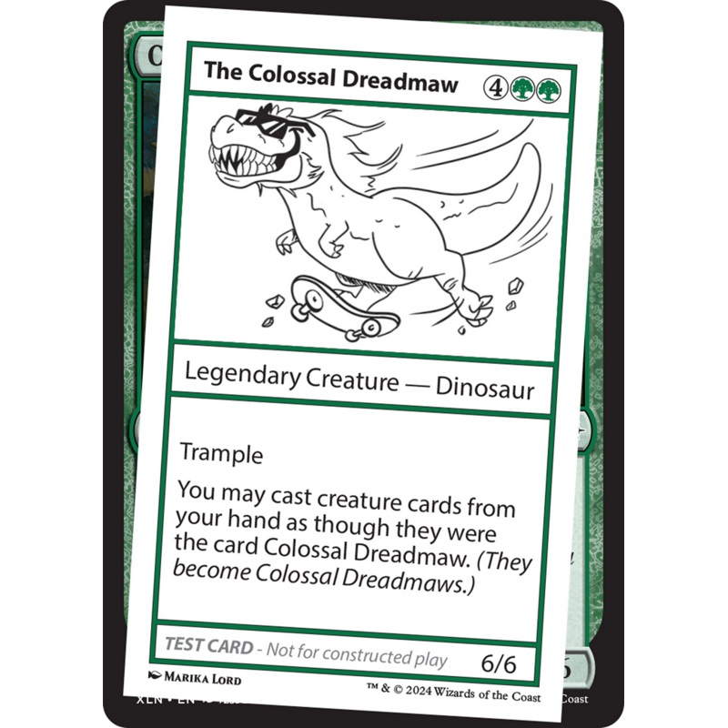 The Colossal Dreadmaw [Mystery Booster 2 Playtest Cards]