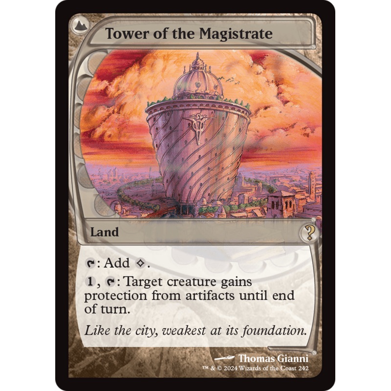 Tower of the Magistrate (Future Sight) [Mystery Booster 2]