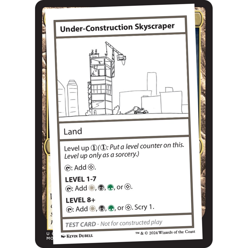 Under-Construction Skyscraper [Mystery Booster 2 Playtest Cards]