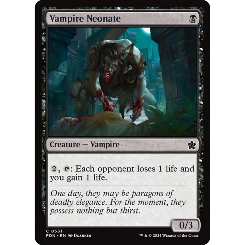 Vampire Neonate [Foundations]